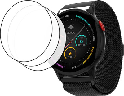TWUAOP Screen Guard for FIRE BOLTT ECLIPSE LUXE SMARTWATCH(Pack of 3)