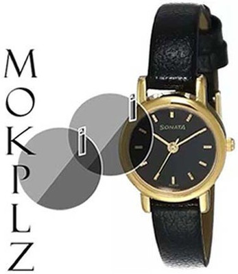 MOKPLZ Screen Guard for SONATA NN8976YL03W ANALOG BLACK DIAL(Pack of 2)