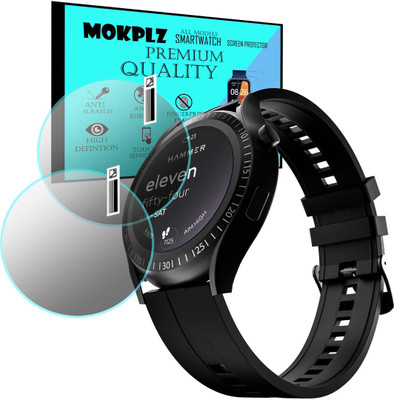 MOKPLZ Screen Guard for HAMMER PULSE ACE PLUS SMARTWATCH(Pack of 2)
