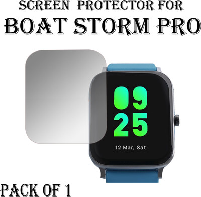 EJZATEX Screen Guard for BOAT STORM PRO SMARTWATCH(Pack of 1)