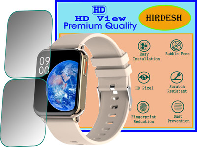 hirdesh Screen Guard for Fire-Boltt Hulk(Pack of 2)