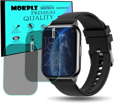MOKPLZ Screen Guard for PEBBLE COSMOS NOVA SMARTWATCH(Pack of 2)