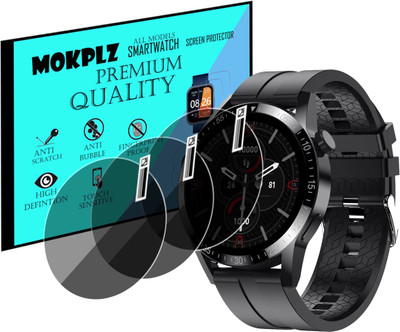 MOKPLZ Screen Guard for FIRE BOLTT TALK ULTRA SMARTWATCH(Pack of 3)