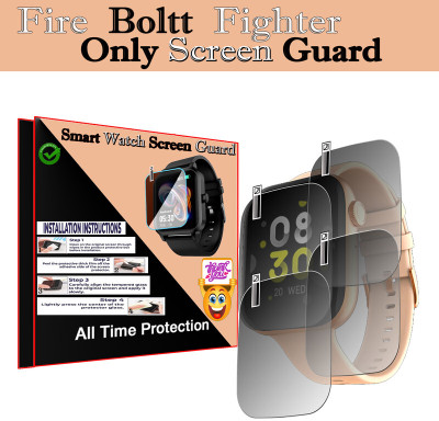 daffin Screen Guard for Fire Boltt Fighter(Pack of 4)
