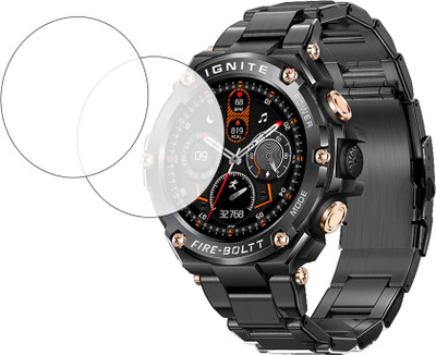 TWUAOP Screen Guard for FIRE BOLTT ASSAULT SMARTWATCH SCREEN GUARD(Pack of 2)