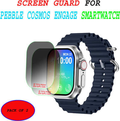 ejzatex Screen Guard for PEBBLE COSMOS ENGAGE SMARTWATCH(Pack of 1)