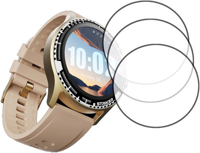 MOKPLZ Screen Guard for BOULT STRIKER SMARTWATCH(Pack of 3)