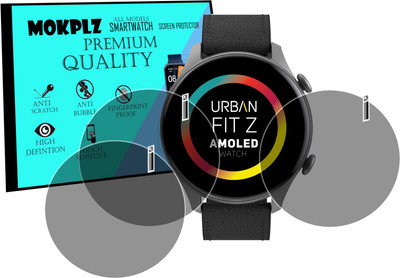 MOKPLZ Screen Guard for URBAN FIT Z SMARTWATCH(Pack of 3)