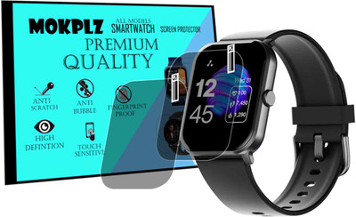 MOKPLZ Screen Guard for AMBRANE WISE EON MAX SMARTWATCH(Pack of 2)