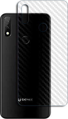 MUTAALI Back Screen Guard for GIONEE F9 Plus Back Carbon Fiber Skin with camera lens(Pack of 1)