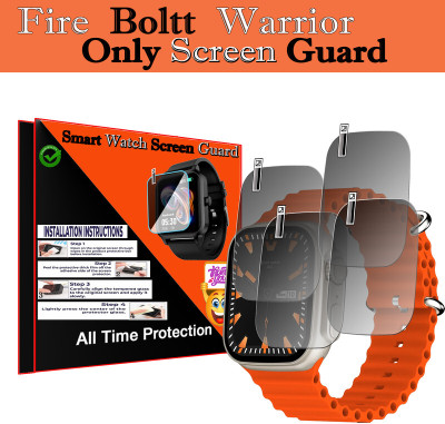 daffin Screen Guard for Fire-Boltt Warrior(Pack of 4)