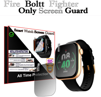 daffin Screen Guard for Fire Boltt Fighter(Pack of 2)