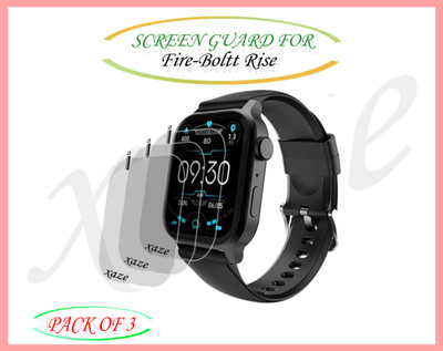 XAZE Screen Guard for Fire-Boltt Rise Smartwatch(Pack of 3)