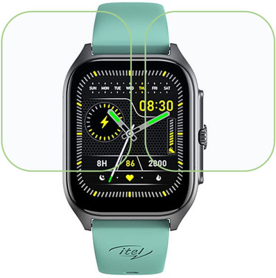 DVMART Screen Guard for (PO2) itel Smartwatch 2ES(Pack of 2)