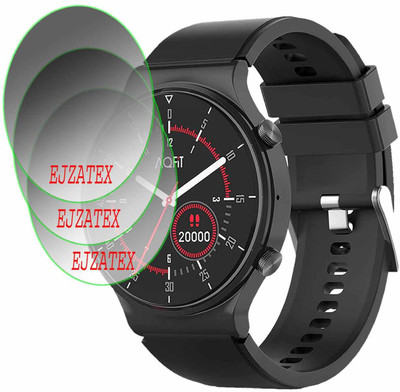 ejzatex Screen Guard for AQFIT W9 SMARTWATCH(Pack of 3)