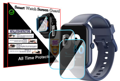 HIDEOUS Screen Guard for DIZO Watch D Plus.(Pack of 2)