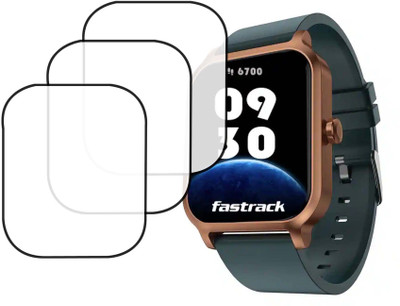 MOKPLZ Screen Guard for FASTRACK REFLEX RAVE FX SMARTWATCH(Pack of 3)