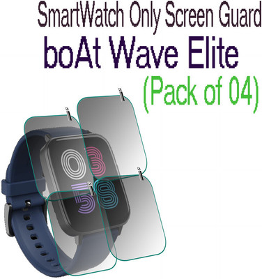 daffin Screen Guard for boAt Wave Elite(Pack of 4)