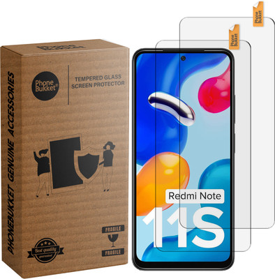 MobileBukket Impossible Screen Guard for Xiaomi Redmi Note 11S(Pack of 2)