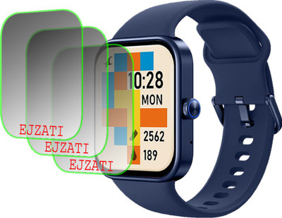 EJZATI Screen Guard for FASTRACK REFLEX VOX SMARTWATCH(Pack of 3)
