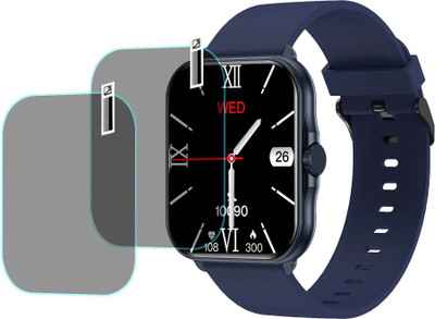MOKPLZ Screen Guard for FIRE BOLTT ETERNO SMARTWATCH(Pack of 2)