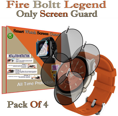 daffin Screen Guard for Fire Boltt Legend(Pack of 4)