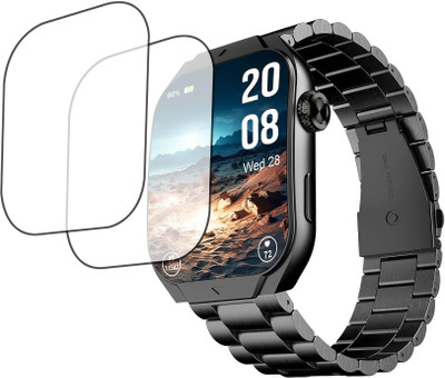 TWUAOP Screen Guard for BEATXP UNBOUND CURV SMARTWATCH(Pack of 2)