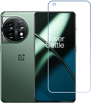 DVMART Screen Guard for 9H Crystal Clear OnePlus 11(Pack of 1)