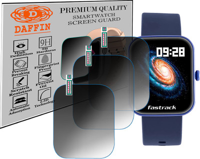 daffin Screen Guard for Fastrack Reflex Hello|BT Calling SMARTWATCH SCREENGUARD(Pack of 3)
