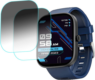 TWUAOP Screen Guard for BOAT WAVE CONVEX SMARTWATCH(Pack of 2)
