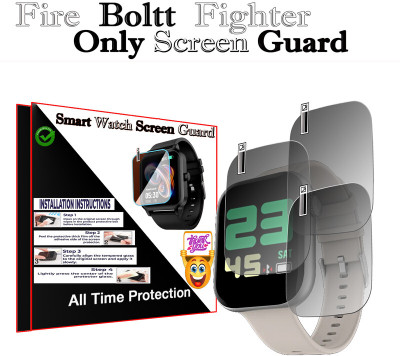 daffin Screen Guard for Fire Boltt Fighter(Pack of 3)
