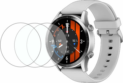 Aaruteck Screen Guard for SMARTWATCH Fire bolt Talk 2 Pro(Pack of 3)