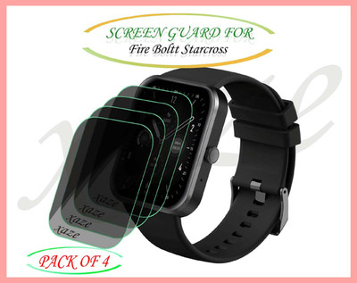 XAZE Screen Guard for Fire Boltt Starcross Smartwatch(Pack of 4)