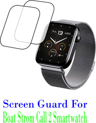 EJZATI Screen Guard for BOAT STORM CALL 2 SMARTWATCH, SCREEN GUARD(Pack of 2)