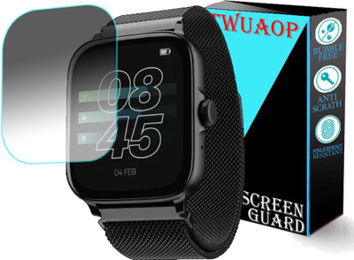 TWUAOP Screen Guard for BOAT WAVE ULTIMA CHRONOS SMARTWATCH(Pack of 1)