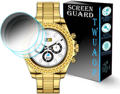 TWUAOP Screen Guard for FIRE BOLTT BLIZZARD ULTRA SMARTWATCH(Pack of 3)