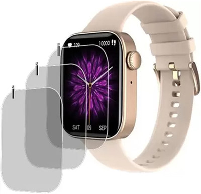 XAZE Screen Guard for Crossbeat ignite grit Smartwatch(Pack of 3)