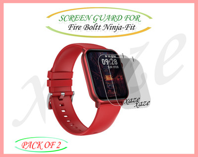 XAZE Screen Guard for Fire Boltt Ninja-Fit Smartwatch(Pack of 2)