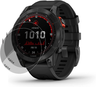 XAZE Screen Guard for Garmin Fenix 7 Solar Smartwatch(Pack of 2)