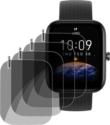 XAZE Screen Guard for Amazfit Bip 3 Pro Smartwatch(Pack of 4)