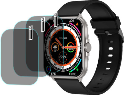 MOKPLZ Screen Guard for FIRE BOLTT ETERNO SMARTWATCH(Pack of 3)