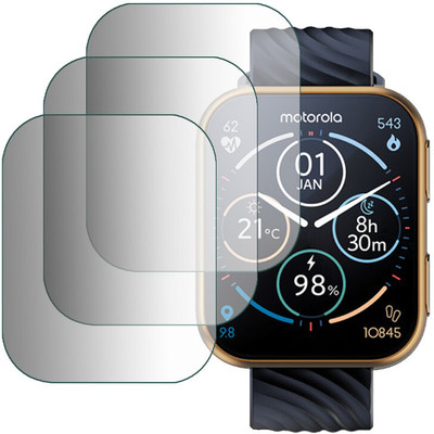 YCHROZE Screen Guard for Motorola Moto Watch 200(Pack of 3)