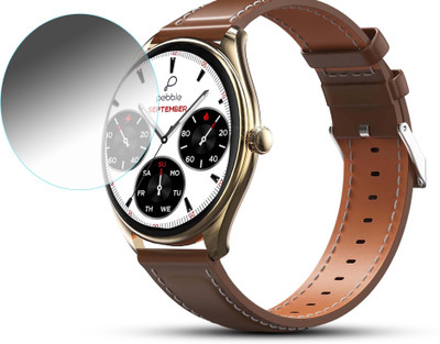 siglaciz Screen Guard for PEBBLE ROYALE LEGEND SMARTW ATCH(Pack of 1)