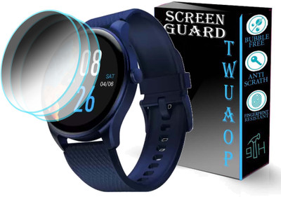 TWUAOP Screen Guard for NOISEFIT FUSE PLUS SMARTWATCH(Pack of 3)