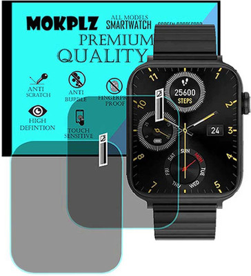 MOKPLZ Screen Guard for FIRE BOLTT VISIONARY ULTRA SMARTWATCH(Pack of 2)
