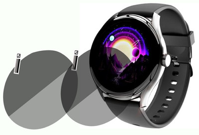 TXGO Screen Guard for Crossbeats Ignite S6 Smartwatch(Pack of 2)