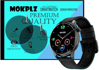 MOKPLZ Screen Guard for NOISE NOISEFIT CREW PRO SMARTWATCH(Pack of 2)