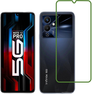 DVTECH Screen Guard for 9H Crystal Clear Infinix Note 12 Pro 5G(Pack of 1)