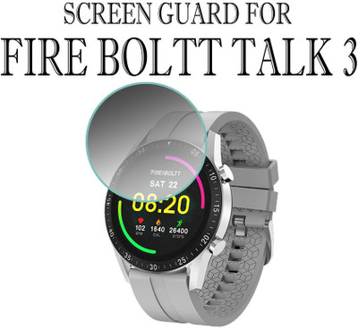 hirdesh Screen Guard for Fire Boltt Talk 3 32.5MM(Pack of 1)