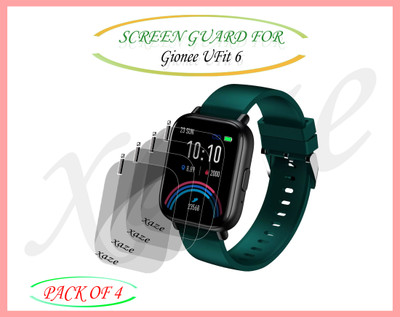 XAZE Screen Guard for Gionee UFit 6 Smartwatch(Pack of 4)